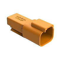 Amphenol SINE Systems AT04-2P-ORG Connectors A SERIES-AT-CONNECTORS