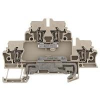 Weidmuller 1689980000 DIN Rail Terminal Blocks ZDK 2.5N-PE