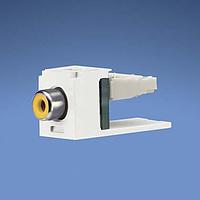 Panduit CJRYEI RCA Phono Connectors Mini-Com RCA Punchdn Module Electric
