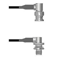 Amphenol Custom Cable Q-0E0490008072i RF Cable Assemblies BNC-RP/TNC-RJ RG58 72I