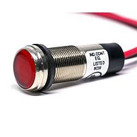 Dialight 656-3122-303F Indicators 1/2 Dome Red/Green 5VDC w/Leads