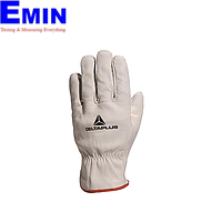 DELTAPLUS FBN49 Cow Hide Full Grain Leather Work Gloves (1 pair)