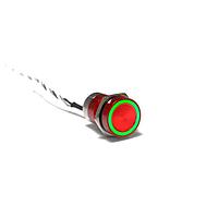 Bulgin MC16MORGR Sealed 16mm Norm Op Al Red Anodised Grn/Red LED