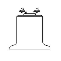 EPCOS B72280B0112K001 Metal Oxide 1100VAC 10% 80mm High E