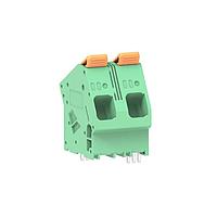 Molex 224934-0002 Fixed Terminal Blocks 15.00mm Pitch Lever Activated Fixed Mount PCB Term Block 35 Entry LR Term 2 Ckt