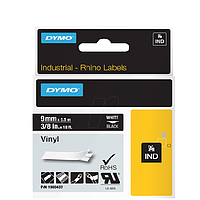 DYMO 63020776 Rhino IND vinyl white tape (9mm x 5.5m)