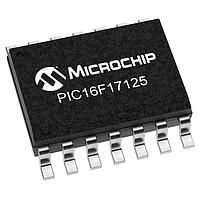 Microchip Technology PIC16F17125-I/SL MCUs 14KB Flash, 512B RAM, 128B EEPROM, 12b Diff. ADCC, 1xOP-AMP, 2x16-bit dual PWM