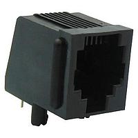 Stewart Connector SS-90000-004 Modular RJ12 jack Right Angle 6 Contact 6 Position Unshielded Flanged