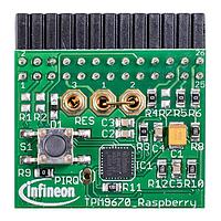 Infineon IRID9670TPM20LINUXTOBO1 Evaluation Boards OPTIGA TPM SLB 9670 TPM2.0 Infineon's Trusted Platform Module (TPM) SLB9670 is a fully TCG standard compliant TPM 2.0 with a SPI interface.