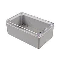 Hammond Manufacturing RZ0269C Enclosure LT GY PC W/CLEAR LID 7.87x 4.72x 2.95 IN