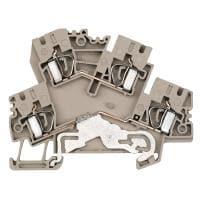 Weidmuller 8671120000 DIN Rail Terminal Blocks ZDK 4-2/DU-PE