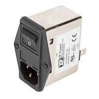 XP Power FGSMA04BFR Inlets EMC FILTER, IEC INLET & LINE FILTER, MEDICAL, 4A