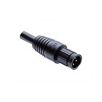 Amphenol LTW BD-06BMMM-LL7A02 Sensor Cables / Actuator Cables Ceres, Standard Size, Plastic, 5A, 06 pins, Male Connector, Male Contact, Straight, 2 Points Lock, Overmolded, Length 2000mm, IP67