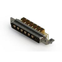 EDAC 629-13W6640-7T3 Mixed Contact D-Sub Connectors Right-angle Power Combo D-Sub Connector
