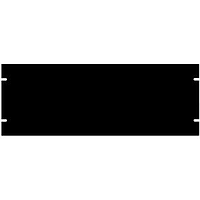 Hammond Manufacturing PBPA19007BK2 Panels Aluminum Panel 7", Black