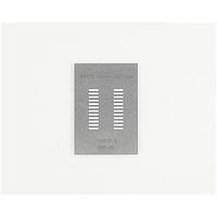 Chip Quik PA0010-S Sockets & Adapters SOP-24 Stainless Steel Stencil