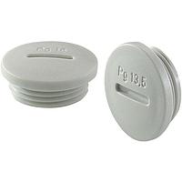 BOPLA 52010000 Cable Glands, Strain Reliefs & Cord Grips PLUG, BLIND, PG 7, IP 54, POLYAMIDE, LIGHT GRAY, BL 7
