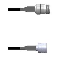 Amphenol Custom Cable Q-1W0550008060i RF Cable Assemblies N-SJ/TNC-SP RG58 60I