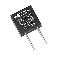 Caddock TK733-5.00M-0.1%-10ppm Precision Radial-Lead Film Resistor 5M ohm ,0.1% 10ppm
