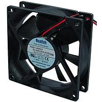 Qualtek Electronics FAD1-08025CBLW12 Axial DC FAN 80x25mm 12VDC Ball WIRE