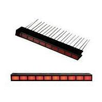 Lumex SSA-LXH1025GD LED Light Arrays 10-SEG ARRAY GREEN
