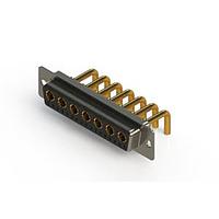 EDAC 630-24W7250-2T1 Mixed Contact D-Sub Connectors Right-angle Power Combo D-Sub Connector