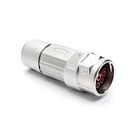 Amphenol SINE Systems MB5CKN15H00-S3 Circular Metric Connectors 15POS FEMALE PLG STR 14.5-17.0MM CORD GR