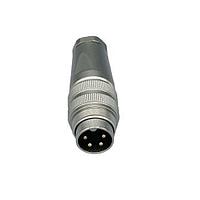 NorComp 878-004-103RKT1 Connectors Male M16 Circular Connector Cable Kit A Code 4 Pin IP67 Straight Solder Cup