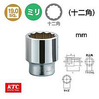 Hand screw nut KTC B40-30 (3/4 inch, 54mm, size 30)
