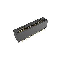 Amphenol FCI HFW15S-2STAE1HLF FFC & FPC Connectors 1.00mm Flex Connector, HFW Straight series, 15 Position, Top Entry Surface Mount, Gold Plate, Non-ZIF, Halogen-free.