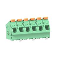 Molex 224934-0006 Fixed Terminal Blocks 15.00mm Pitch Lever Activated Fixed Mount PCB Term Block 35 Entry LR Term 6 Ckt