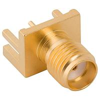 Amphenol RF 132255 PCB Connectors SMA END LAUNCH PCB JACK .062 IN GOLD