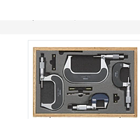 MITUTOYO 102-911-40 Mechanical Outside Micrometer Set (0-100mm)
