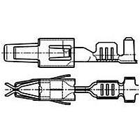 AMP Connectors - TE Connectivity 964273-2 (Loose Piece) Terminals CONT RCPT 1.00-2.50 Loose Piece