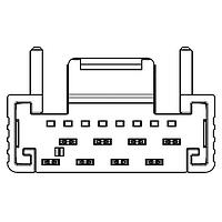 ERNI - TE Connectivity 484640-E Headers SRCA 1,27 8 F 1-KS I2426 137 E1 094 1,07