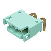 Amphenol Positronic DF04M40/AA Connectors DragonFly Gold Plating 4 Pos 22-16 AWG Copper Alloy Male Right Angle 2 Row