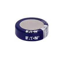 Eaton KVR-5R0C105-R Coin Cell Eaton Supercapacitor, KVR Coin Cell, 5.0V,1F,30ohm,Horiz