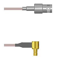 Amphenol Custom Cable Q-0303I0005010i RF Cable Assemblies BNC-SJ/SMB-RJ G316 10I