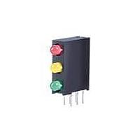 Kingbright WP934SA/IYGD5V LED Circuit Board Indicators 3mm 617/588/568nm Tri-lvl INDICATOR