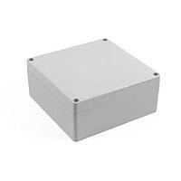 Hammond Manufacturing 1554QGY Enclosures General Enclosure - Grey/Grey Lid - 5.5 x 5.5 x 2.4in - ABS - N4X