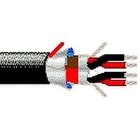 Belden 1814R 010500 Audio, Control and Instrumentation 22AWG 2PR SHIELD 500ft SPOOL BLACK