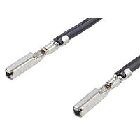 Molex 224540-1114 Cable Assemblies MX64 Female-Female 300mm 0.83sq.mm Lead BK Sn