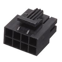 Molex 172708-1008 Receptacle Housing MINI-FIT SIGMA DR REC HSG 2X4CKT