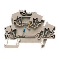 Weidmuller 1905310000 DIN Rail Terminal Blocks ZDK 2.5-2/LD 24VUC
