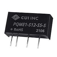 CUI Inc PQME1-S24-S12-S Isolated 12 Vdc, 0.083 A, 1 W, 22.8-25.2 Vdc Inpu