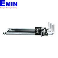 KTC HL259BSP L Shape Long Ball Point Hex-Key Wrench Set ( 9 tools 1/16 to 3/8 inch, ball point)