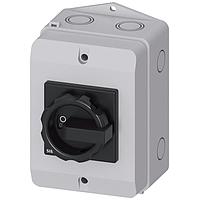 SIEMENS 3LD21640TB510US2 Rotary DISC SW 25A N4X SCW ROT HDL BLK 3P