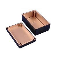 Hammond Manufacturing 1594REBK EMI/RFI Shielded RFI/EMI Coat, FR ABS 2.1x4.2x6.6" Black