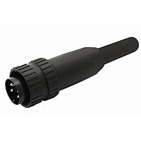 Amphenol Tuchel T 3444 951 Connectors PLASTIC MALE CONN 7C 4-6MM