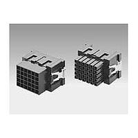 Molex 51233-3012 I/O Connectors CRC Shielded Rectangular I/O Receptacle Housing for Male Terminal, Signal, 30 Circuits, Polarization Type A, Polarization Position C-3